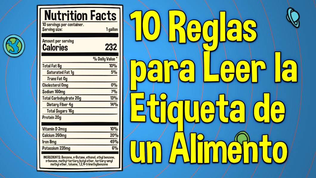 10 Reglas para Leer la Etiqueta de un Alimento