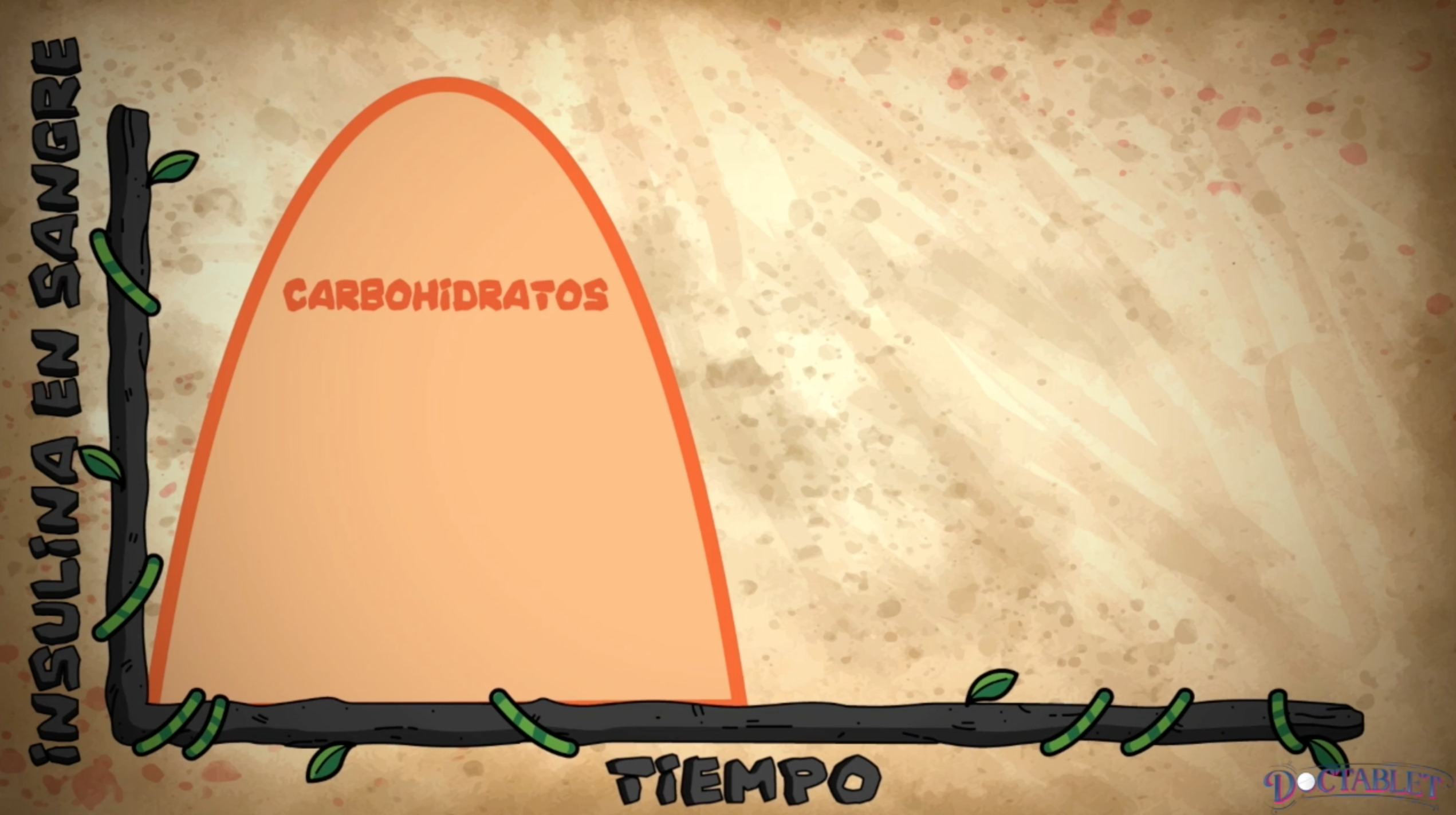 Relation entre consumo de carbohidratos y secreción de insulina