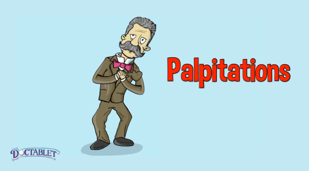 What are palpitations?